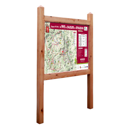 Mobilier bois - Support simple sans toit